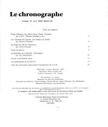   LE CHRONOGRAPHE, 1987   , page 3