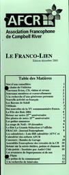   LE FRANCO-LIEN, 2003   , page 1