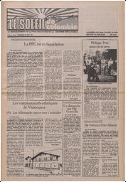 Le Soleil de Colombie, May 20, 1983, page 1