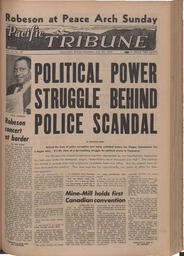   The Pacific Tribune - Friday, July 22, 1955   , page 1
