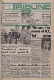   The Pacific Tribune - Friday, May 30, 1980   , page 1