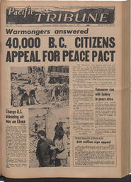   The Pacific Tribune - Friday, June 8, 1951   , page 1