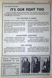   The Western Canadian Lumber Worker, Vol. XXXI, No. 11, 1st Issue Jun. 1964   , page 2