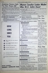   The Western Canadian Lumber Worker, Vol. XXVII, No. 9, 1st Issue May 1960   , page 5