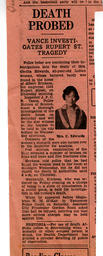 Vancouver Sun newspaper article: 16-Jul-34