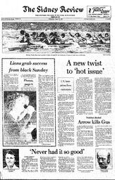 The Sidney Review Wed, August 20, 1980 (Page 1)