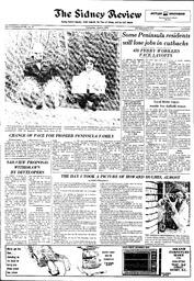 The Sidney Review Wed, April 21, 1976 (Page 1)