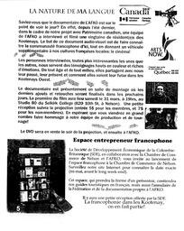   LA VOIX DES KOOTENAYS, 2007   , page 6