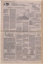 Le Soleil de Colombie, February 25, 1983, page 4