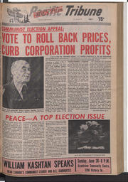   The Pacific Tribune - Friday, June 28, 1974   , page 1