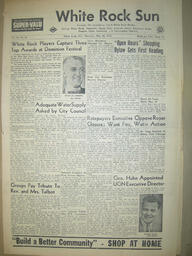 The White Rock Sun, May 22, 1958 (Page 1)