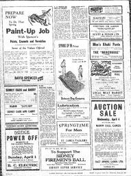 Saanich Peninsula And Gulf Islands Review Wed, March 28, 1945 (Page 6)