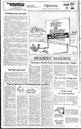 The Review Wed, November 25, 1987 (Page 4)
