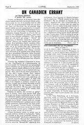   L'APPEL, LE MAGAZINE FRANCO-COLOMBIEN, 1968   , page 8