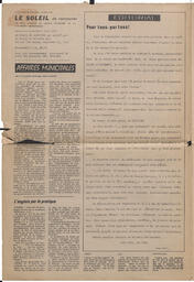 Le Soleil de Vancouver, August 14, 1970, page 2