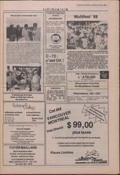 Le Soleil de Colombie, July 22, 1988, page 3