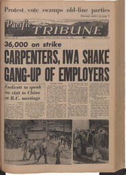   The Pacific Tribune - Friday, June 20, 1952   , page 1