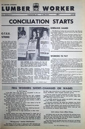   The Western Canadian Lumber Worker, Vol. XXXIII, No. 6, 2nd Issue Mar. 1966   , page 1