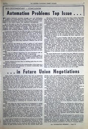   The Western Canadian Lumber Worker, Vol. XXXI, No. 6, 2nd Issue Mar. 1964   , page 9