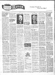Saanich Peninsula And Gulf Islands Review Wed, September 29, 1943 (Page 1)