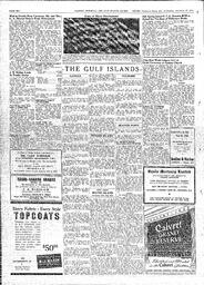 Saanich Peninsula And Gulf Islands Review Wed, September 27, 1950 (Page 10)