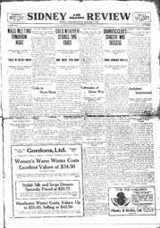 Sidney And Islands Review Thu, December 11, 1919 (Page 1)