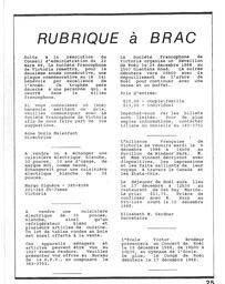   LE PHARE, 1988   , page 25