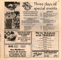   FESTIVAL DU BOIS, 1996   , page 3