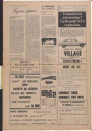 Le Soleil de Vancouver, October 2, 1970, page 12