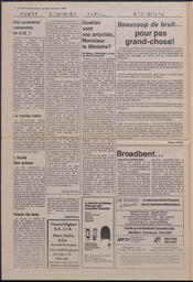 Le Soleil de Colombie, January 20, 1989, page 2