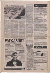 Le Soleil de Colombie, August 24, 1984, page 6
