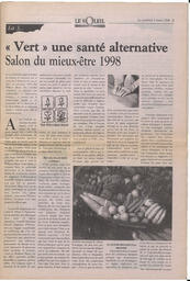 Le Soleil de Colombie-Britannique, March 6, 1998, page 3