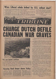   The Pacific Tribune - Friday, December 31, 1948   , page 1