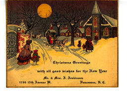 Christmas card: [19--]
