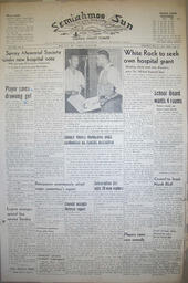 The Semiahmoo Sun and White Rock Weekly, August 09, 1951 (Page 1)