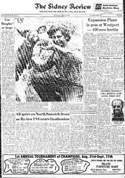 The Sidney Review Wed, August 31, 1977 (Page 1)