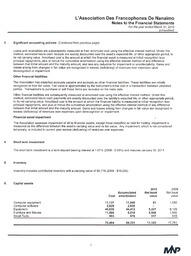   ÉTATS FINANCIERS - EN, 2010   , page 11