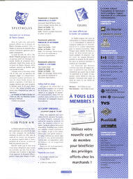   BULLETIN LE CENTRE, 1998   , page 3
