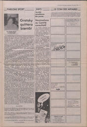 Le Soleil de Colombie, October 30, 1987, page 15