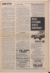 Le Soleil de Vancouver, September 12, 1969, page 3