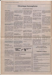 Le Soleil de Colombie, August 24, 1990, page 3