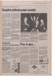 Le Soleil de Colombie, July 13, 1990, page 11