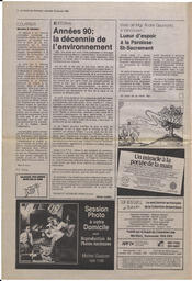 Le Soleil de Colombie, January 12, 1990, page 2