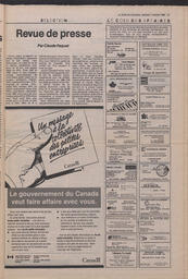 Le Soleil de Colombie, September 7, 1988, page 13