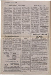 Le Soleil de Colombie, April 18, 1986, page 2