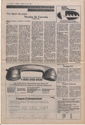 Le Soleil de Colombie, April 10, 1981, page 6