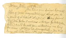Letter to Vance from anonymous author: [19--]