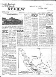 Saanich Peninsula And Gulf Islands Review Wed, December 9, 1942 (Page 1)