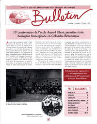   TRANSITION BULLETIN D'INFORMATION, 1999   , page 1