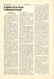  L'APPEL, LE MAGAZINE FRANCO-COLOMBIEN, 1965   , page 5